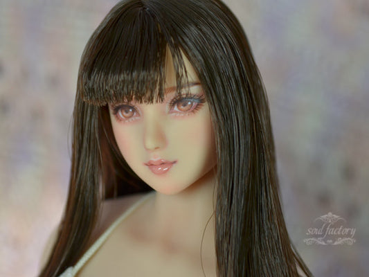 Hand-Painted Figure Faceup | Detailed Makeup with Traditional Brush | Custom BJD Face Painting