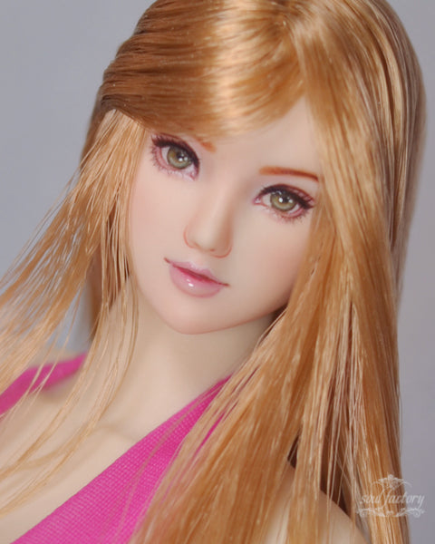 【展示用】手描きフィギュアフェイスアップ|細部までこだわったメイクアップ