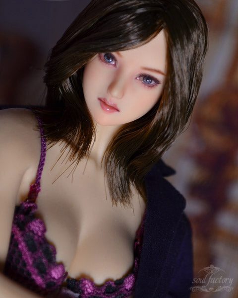 【 DISPLAY ONLY】Hand-Painted Obitsu Doll Faceup | Sangenya