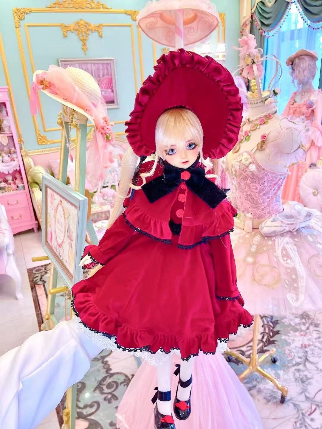 【展示用】手描き塗装済みフィギュア フェイスアップ | 真紅