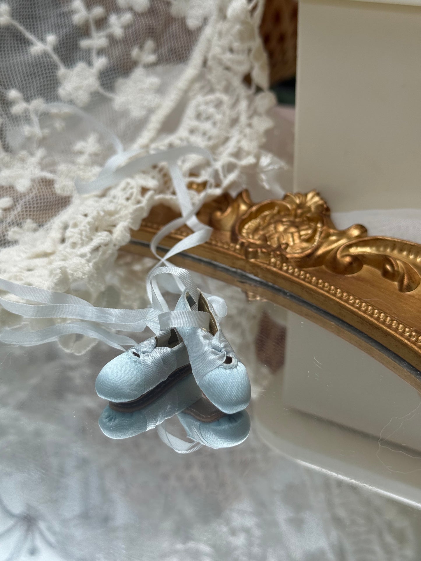 ドール用ミニチュアバレエシューズ – シルク素材の柔らかいソール|Momoko, Licca,Blythe, Obitsu22,Azone,FR対応