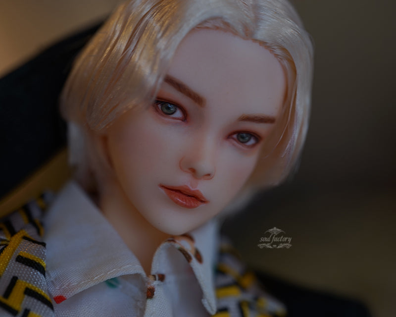Hand-Painted Figure Faceup | Detailed Makeup with Traditional Brush | Custom BJD Face Painting