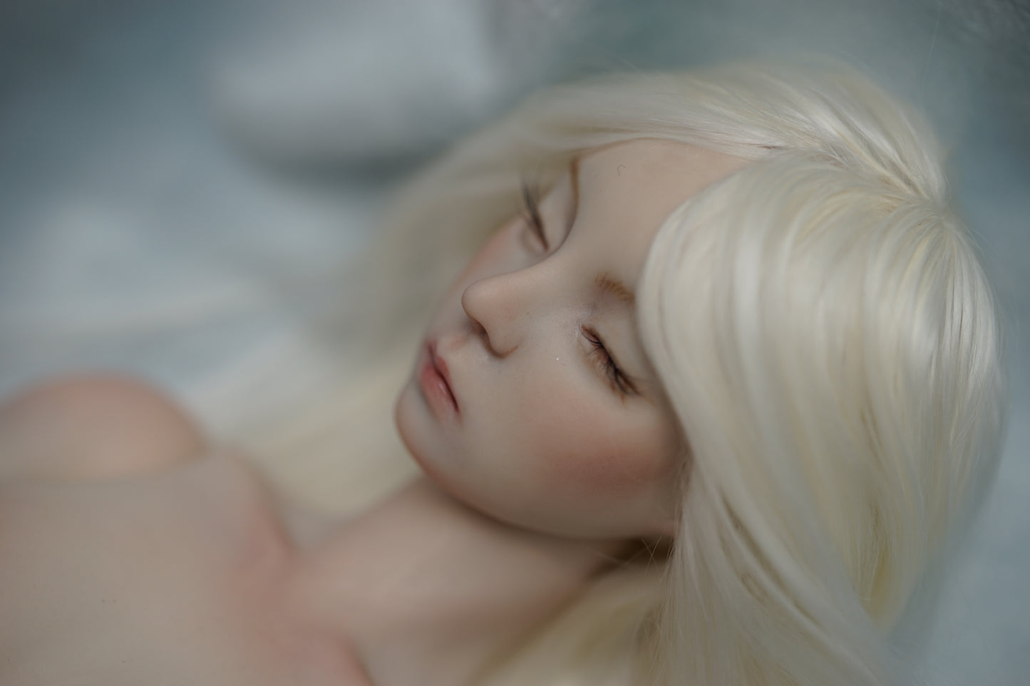 【 DISPLAY ONLY】Handcrafted Bisque Doll  porcelain doll | Kaoru