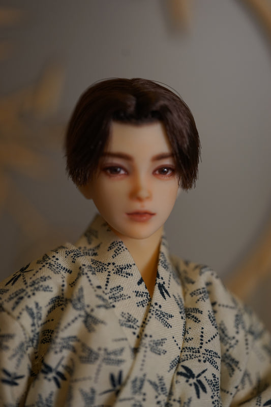 【展示用】手描きフィギュアフェイスアップ|細部までこだわったメイクアップ