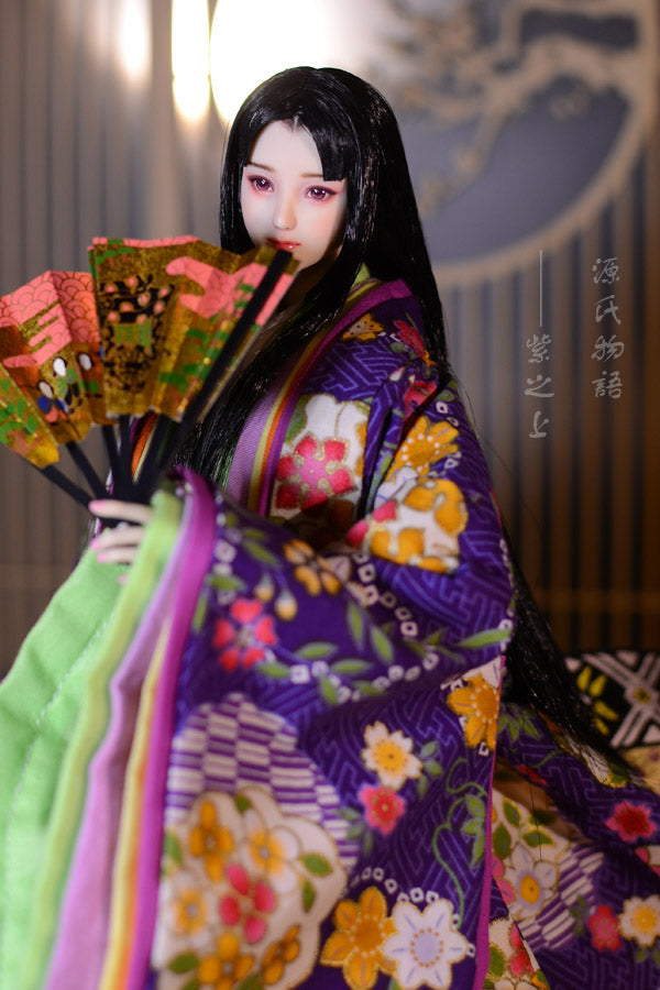 【展示のみ】手描きオビツドール フェイスアップ|源氏物語 紫の上