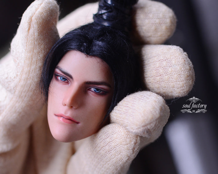 Hand-Painted Figure Faceup | Detailed Makeup with Traditional Brush | Custom BJD Face Painting