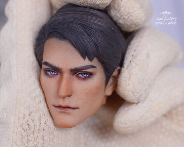 Hand-Painted Figure Faceup | Detailed Makeup with Traditional Brush | Custom BJD Face Painting