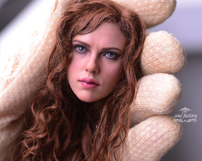 Hand-Painted Figure Faceup | Detailed Makeup with Traditional Brush | Custom BJD Face Painting