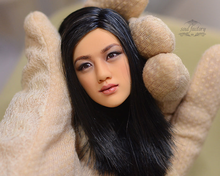 Hand-Painted Figure Faceup | Detailed Makeup with Traditional Brush | Custom BJD Face Painting