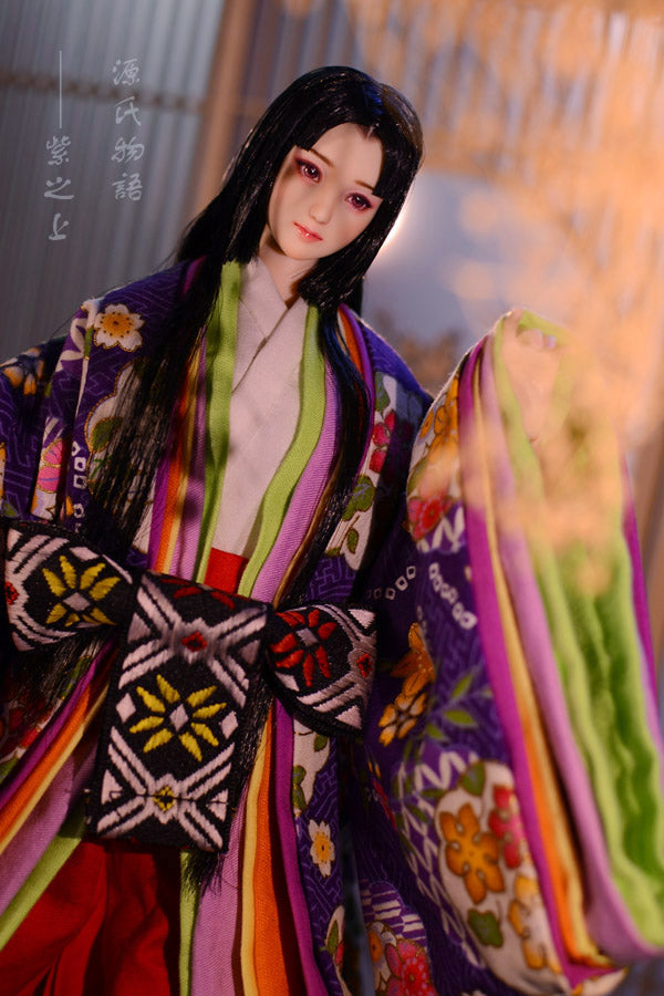 【展示のみ】手描きオビツドール フェイスアップ|源氏物語 紫の上