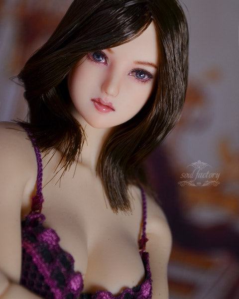 【 DISPLAY ONLY】Hand-Painted Obitsu Doll Faceup | Sangenya