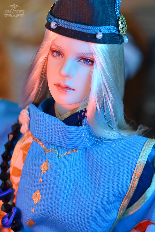 【展示のみ】手描きオビツドール フェイスアップ|晴明(陰陽師)