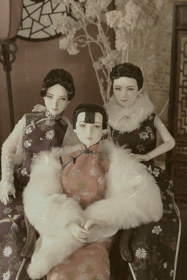 【展示のみ】手描きオビツドール フェイスアップ|宋姉妹 アイリン