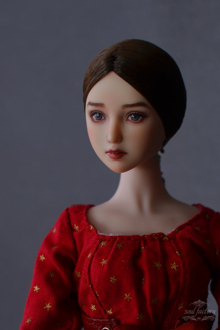 【展示のみ】手描きオビツドールフェイスアップ|細部までこだわったメイクアップ