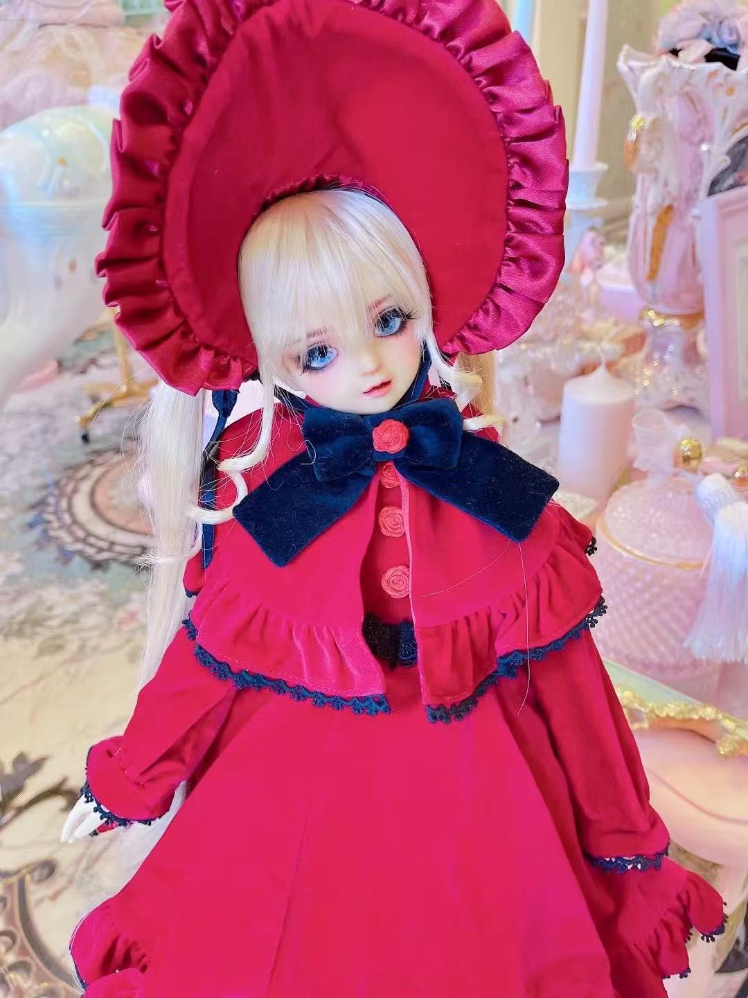 【展示用】手描き塗装済みフィギュア フェイスアップ | 真紅