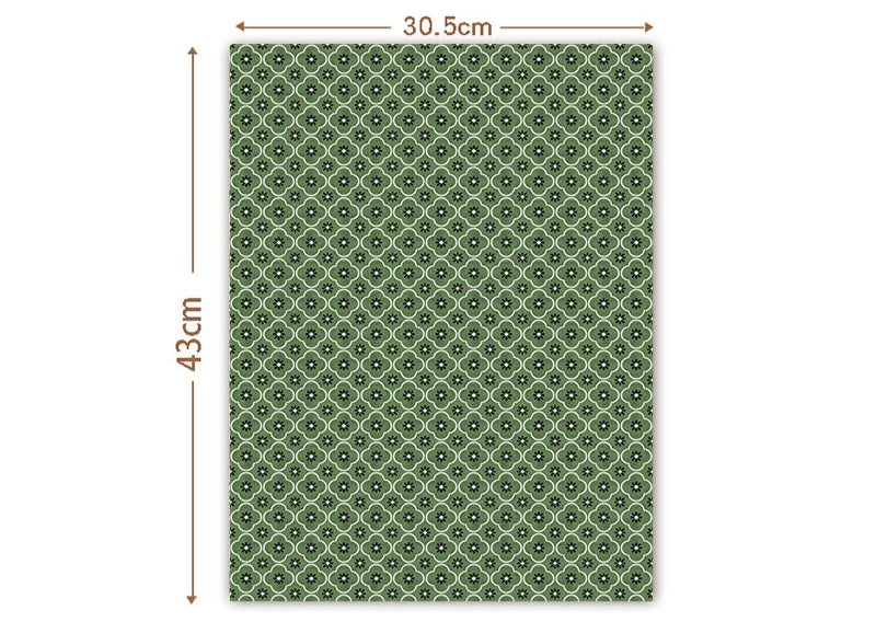 1/6 Scale Dollhouse Wallpaper – waterproof material | DIY Miniature Wall Decoration for BJD & Blythe