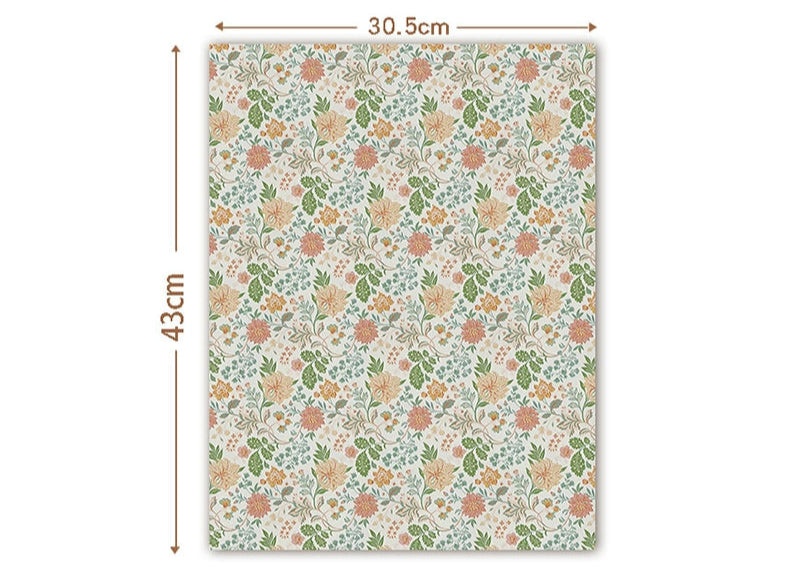 1/6 Scale Dollhouse Wallpaper – waterproof material | DIY Miniature Wall Decoration for BJD & Blythe
