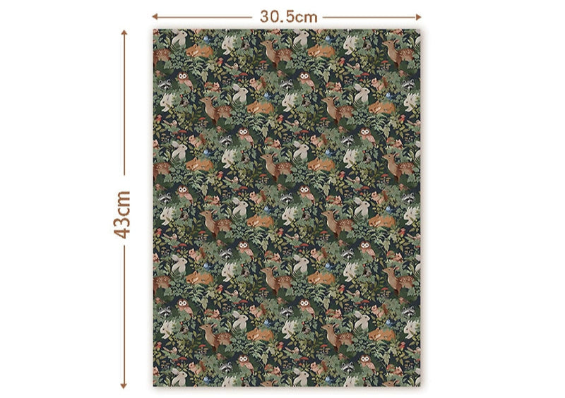 1/6 Scale Dollhouse Wallpaper – waterproof material | DIY Miniature Wall Decoration for BJD & Blythe