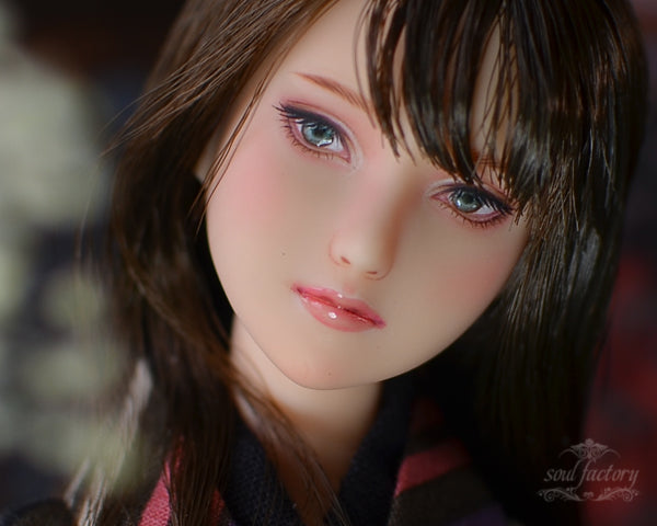 Hand-Painted Figure Faceup | Detailed Makeup with Traditional Brush | Custom BJD Face Painting