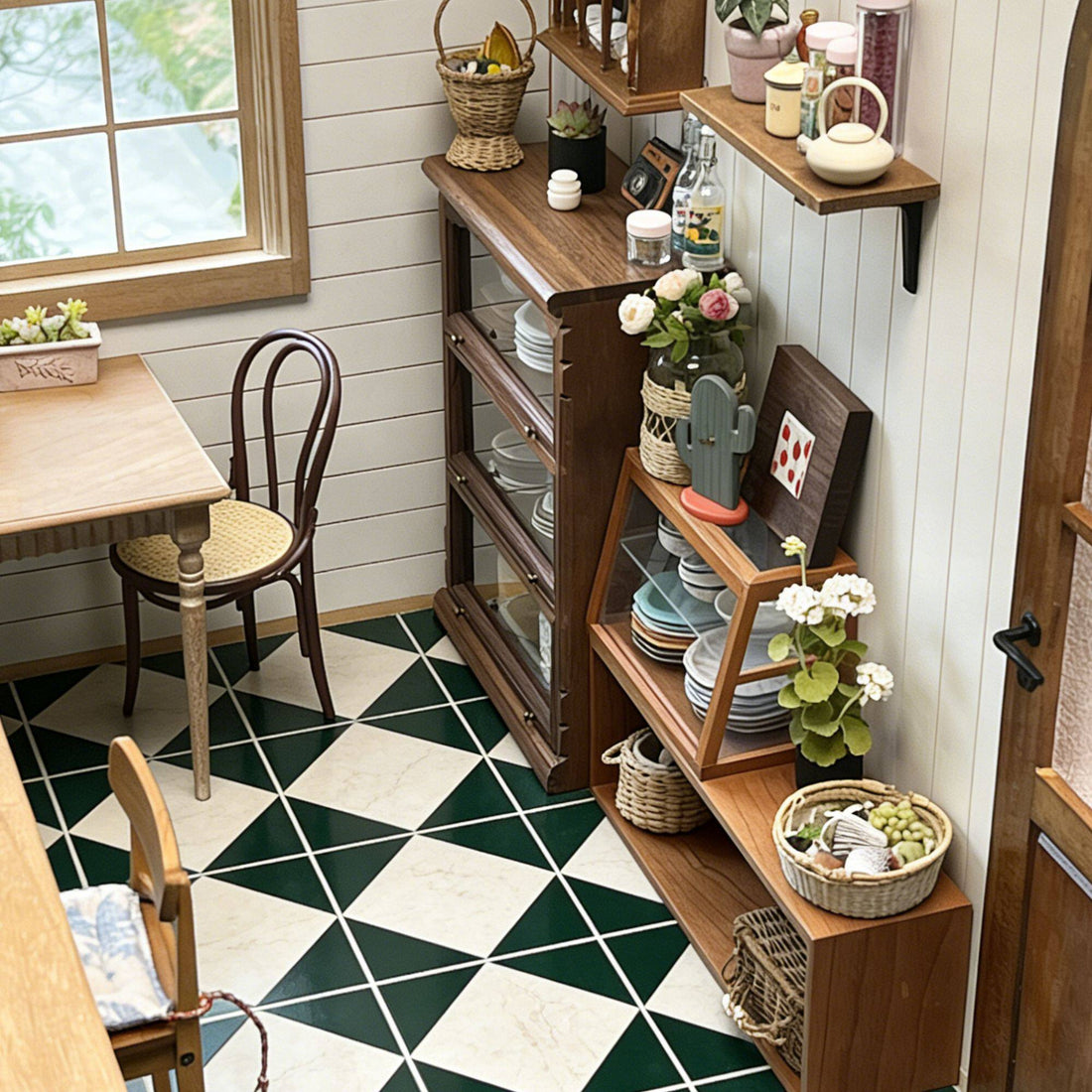 Dollhouse Vintage Café Ideas for a Cozy Afternoon Tea Scene