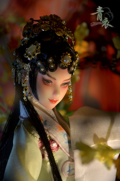 【展示用】手描きオビツドール フェイスアップ｜さらば我が妾