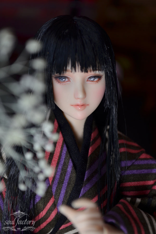 【展示のみ】手描きオビツドールフェイスアップ｜神秘的なオーラ