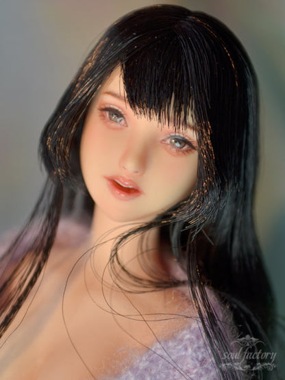 Hand-Painted Figure Faceup | Detailed Makeup with Traditional Brush | Custom BJD Face Painting