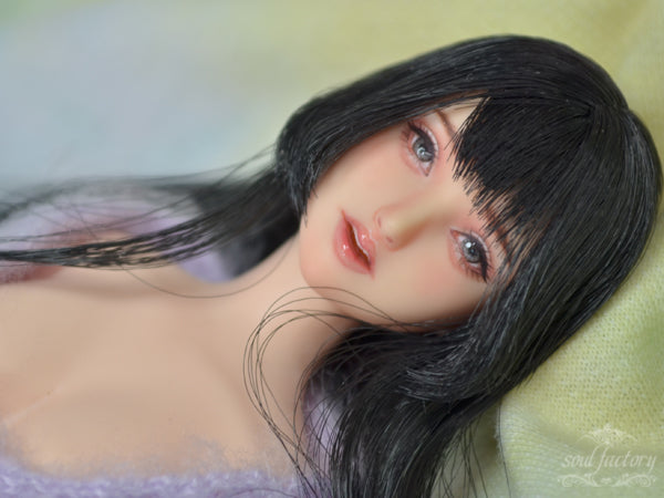 【展示用】手描きフィギュアフェイスアップ｜細部までこだわったメイクアップ