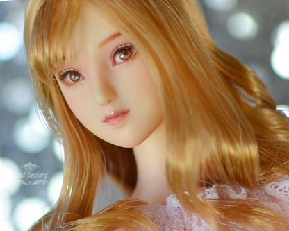 Hand-Painted Figure Faceup | Detailed Makeup with Traditional Brush | Custom BJD Face Painting