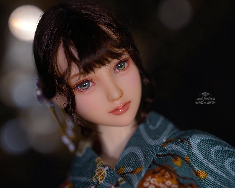 Hand-Painted Figure Faceup | Detailed Makeup with Traditional Brush | Custom BJD Face Painting