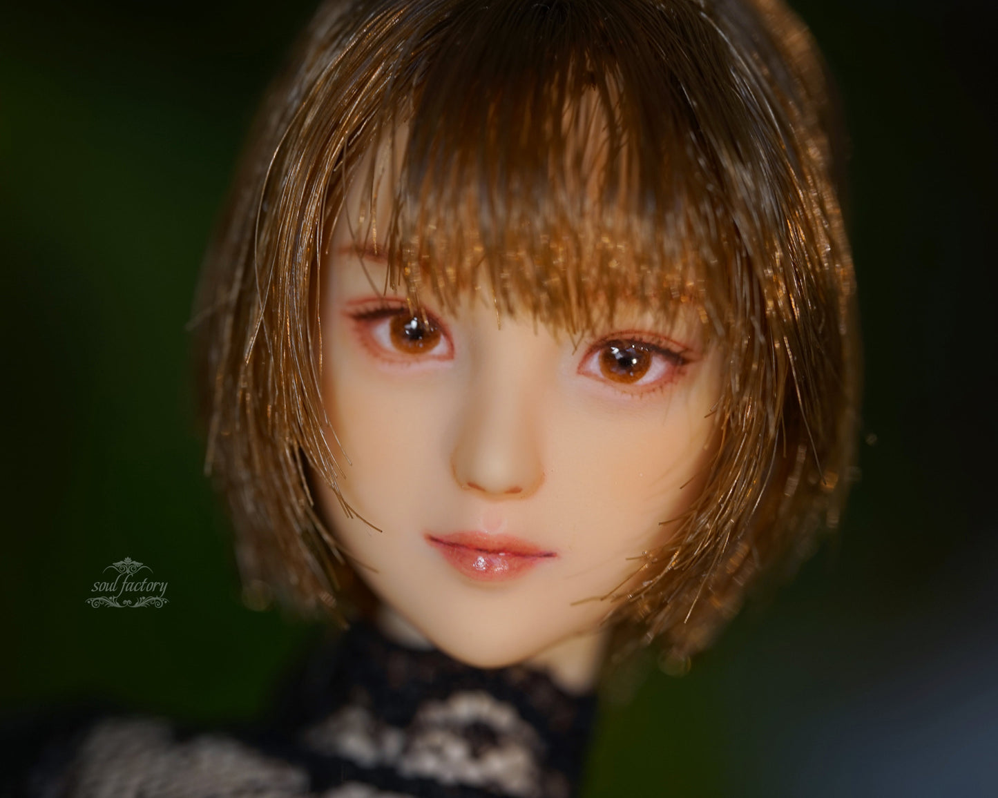 Hand-Painted Figure Faceup | Detailed Makeup with Traditional Brush | Custom BJD Face Painting
