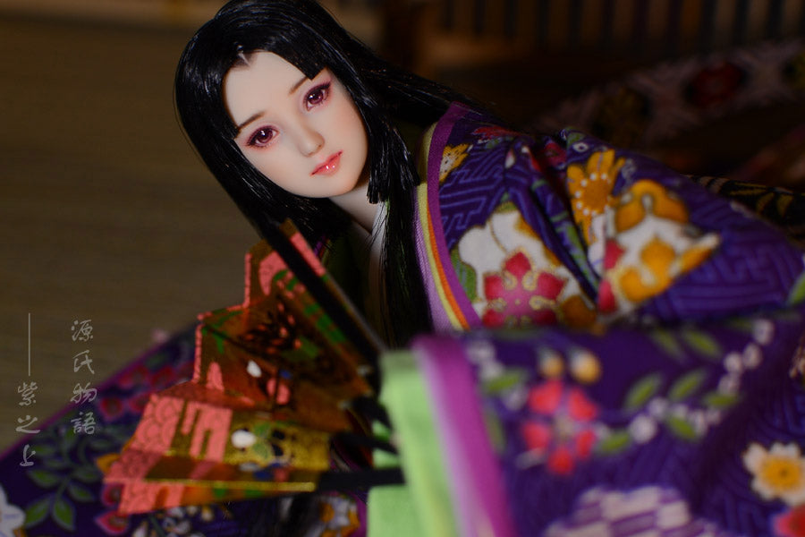 【展示のみ】手描きオビツドール フェイスアップ｜源氏物語 紫の上