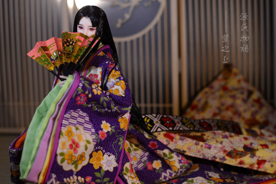 【展示のみ】手描きオビツドール フェイスアップ｜源氏物語 紫の上