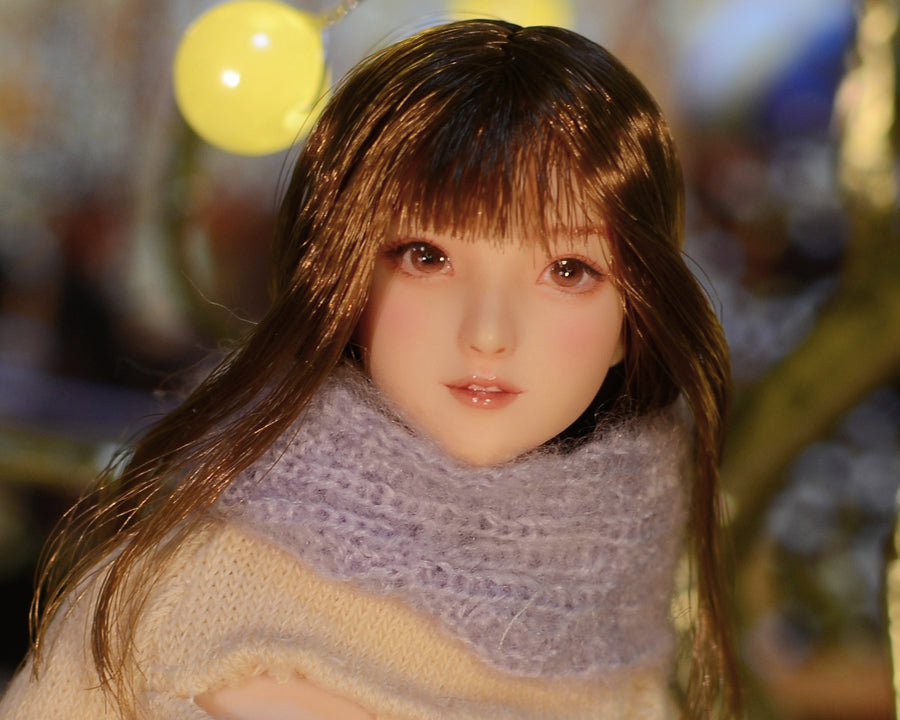 Hand-Painted Figure Faceup | Detailed Makeup with Traditional Brush | Custom BJD Face Painting