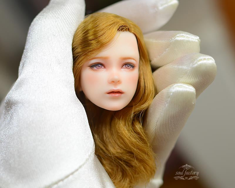 Hand-Painted Figure Faceup | Detailed Makeup with Traditional Brush | Custom BJD Face Painting