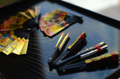 1/6スケール ハンドメイド 日本製 ドール用扇子 | BJD＆オビツドール用 職人ミニ扇子