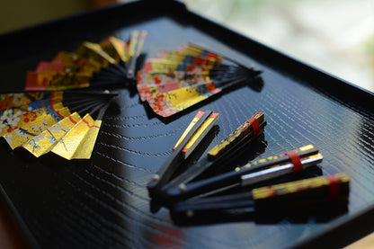 1/6スケール ハンドメイド 日本製 ドール用扇子 | BJD＆オビツドール用 職人ミニ扇子