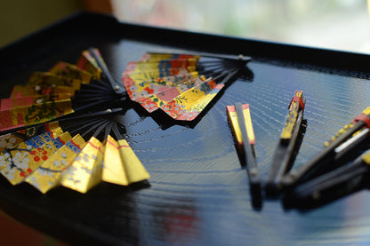 1/6スケール ハンドメイド 日本製 ドール用扇子 | BJD＆オビツドール用 職人ミニ扇子