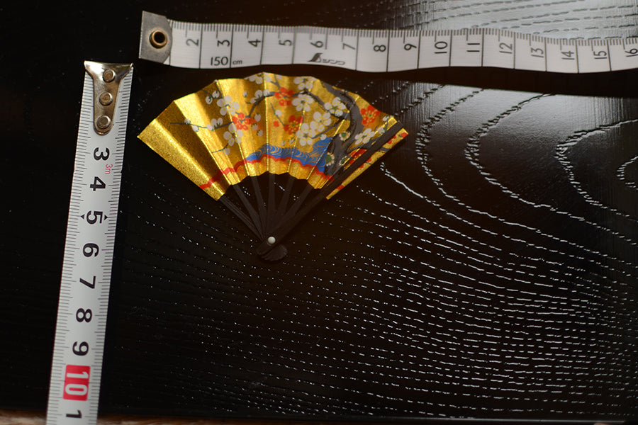 1/6スケール ハンドメイド 日本製 ドール用扇子 | BJD＆オビツドール用 職人ミニ扇子