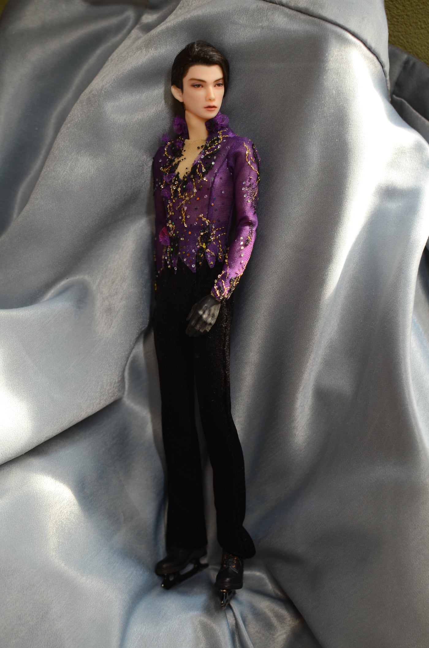 Hand-Painted Figure Faceup | Detailed Makeup with Traditional Brush | Custom BJD Face Painting