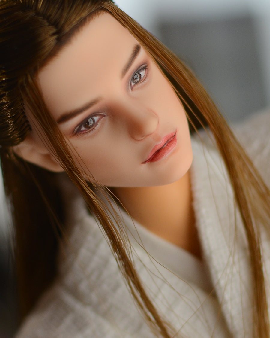 Hand-Painted Figure Faceup | Detailed Makeup with Traditional Brush | Custom BJD Face Painting