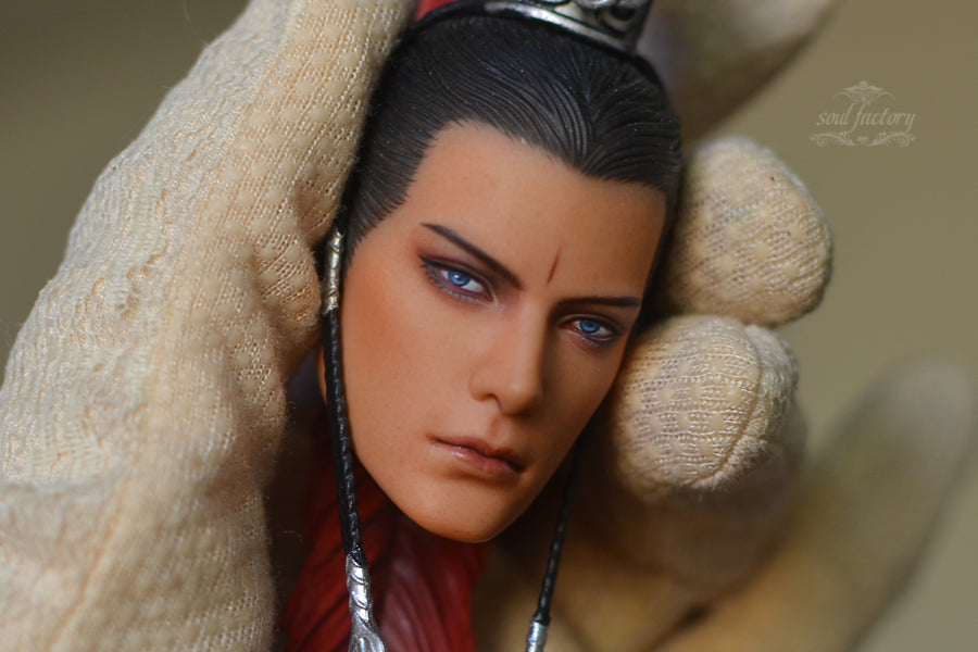Hand-Painted Figure Faceup | Detailed Makeup with Traditional Brush | Custom BJD Face Painting