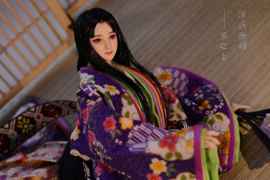 【展示のみ】手描きオビツドール フェイスアップ｜源氏物語 紫の上