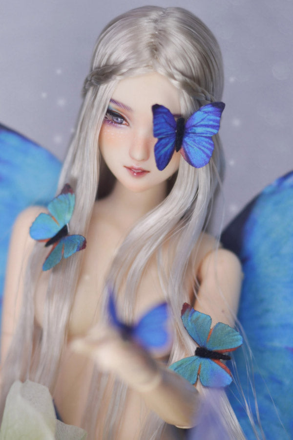 Hand-Painted Obitsu Doll Faceup | Detailed Makeup with Traditional Brush | Custom BJD Face Painting