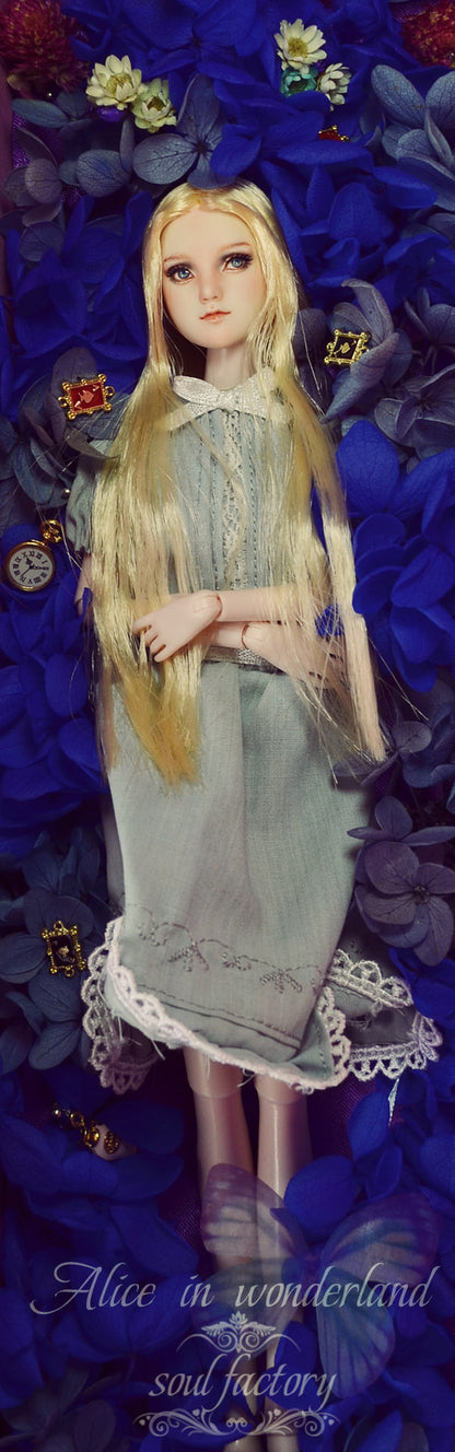 【 DISPLAY ONLY】Hand-Painted Obitsu Doll Faceup | arrogant Alice
