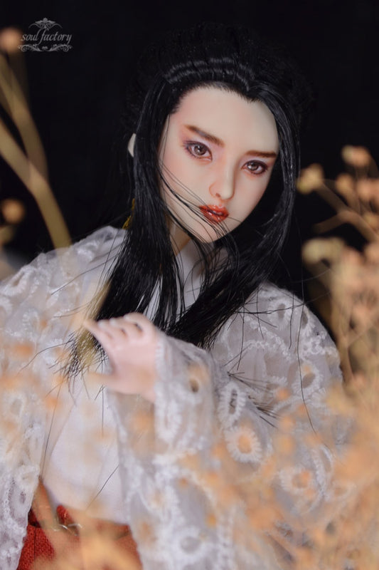 【展示のみ】手描きオビツドール フェイスアップ | The East Is Red