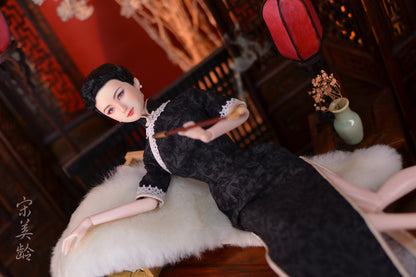 【展示用】手描きオビツドール フェイスアップ｜宋姉妹 メイリン