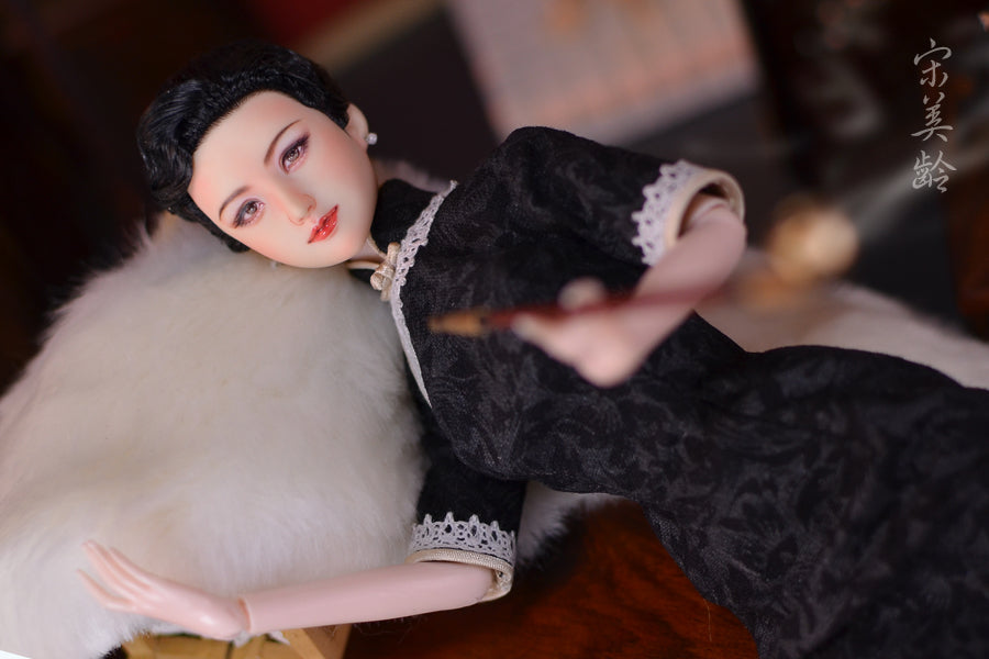 【展示用】手描きオビツドール フェイスアップ｜宋姉妹 メイリン