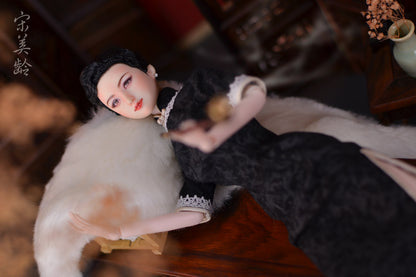 【展示用】手描きオビツドール フェイスアップ｜宋姉妹 メイリン