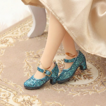 Satin Ribbon Back High-Heel Doll Shoes – Multi-Color Options | Fits Blythe, Licca, Azone, Momoko, Poppy Parker, FR & Obitsu 22/24